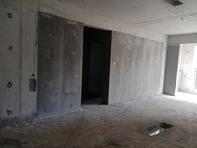 泡沫混凝土建筑墻體